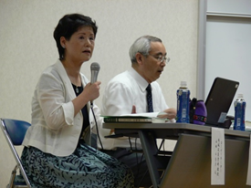 山田教授（左）と吉居教授（右）