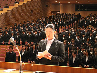 平成31年度入学式を行いました 長崎県立大学